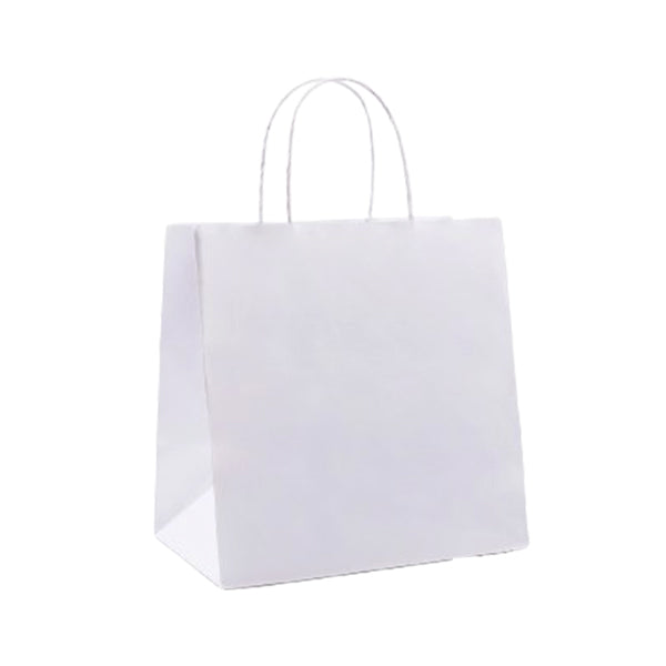 Maher 7x13 White Rope Handle Paper Bag 250-Pack