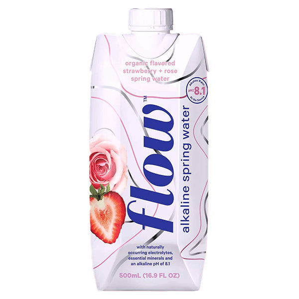 Flow Water Strawberry Rose 500 mL