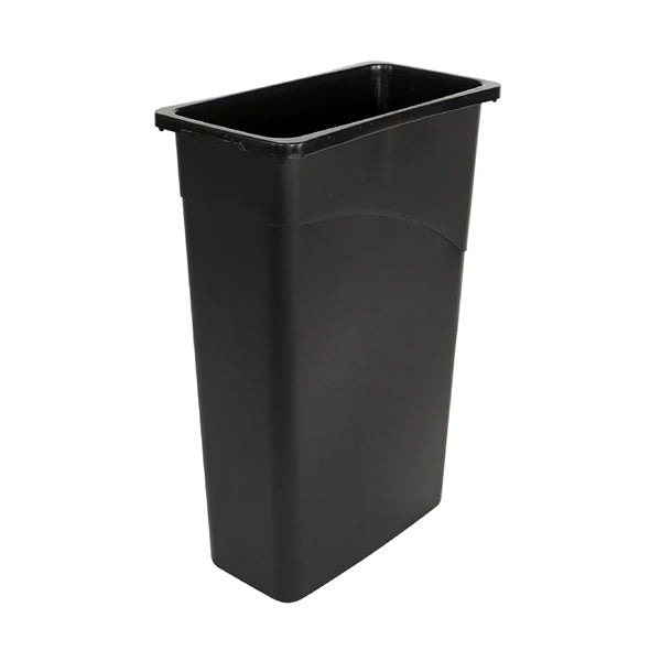 Globe Slim Container 23 Gallon Black