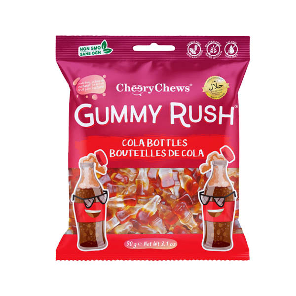 Cheery Chews Cola Bottles 90 g