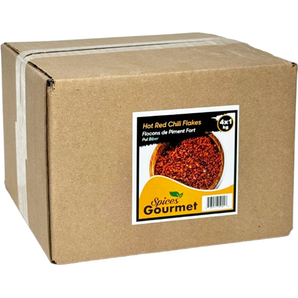 Spices Gourmet Hot Red Chili Flakes 4x1 kg