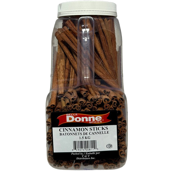 Belle Donne Cinnamon Sticks 6IN 1.5 kg