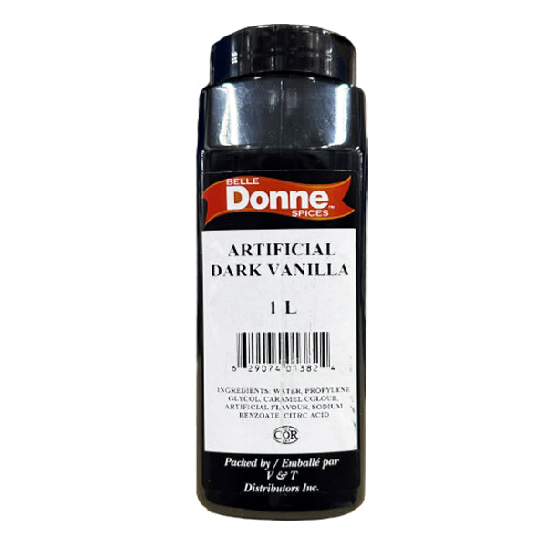 Belle Donne Artificial Vanilla Dark Extract 1 L
