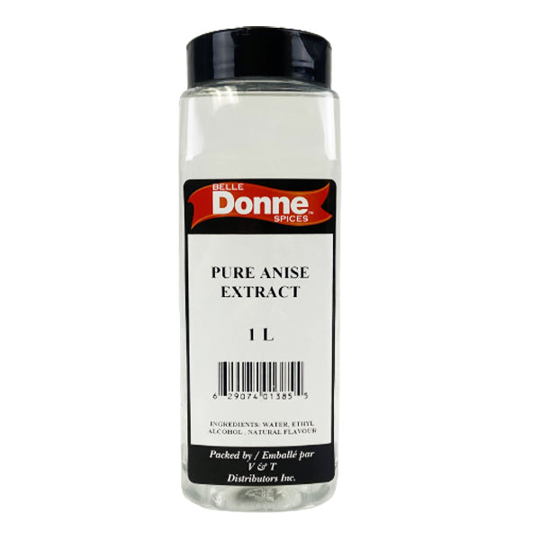 Belle Donne Pure Anise Extract 1 L
