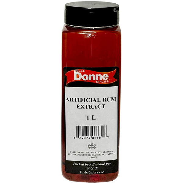 Belle Donne Rum Extract 1 L