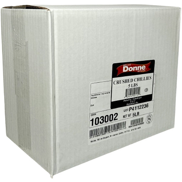 Belle Donne Crushed Chillies 5LB
