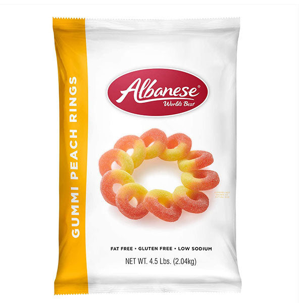 Albanese Peach Rings 5LB