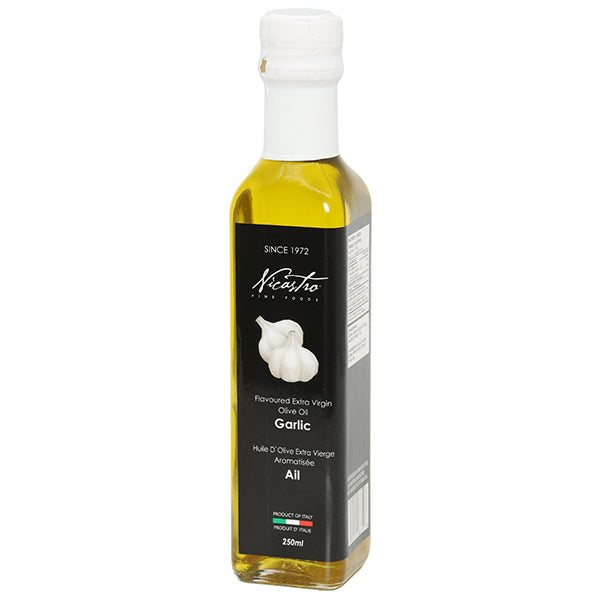 Nicastro Garlic Extra Virgin Olive Oil 250 mL