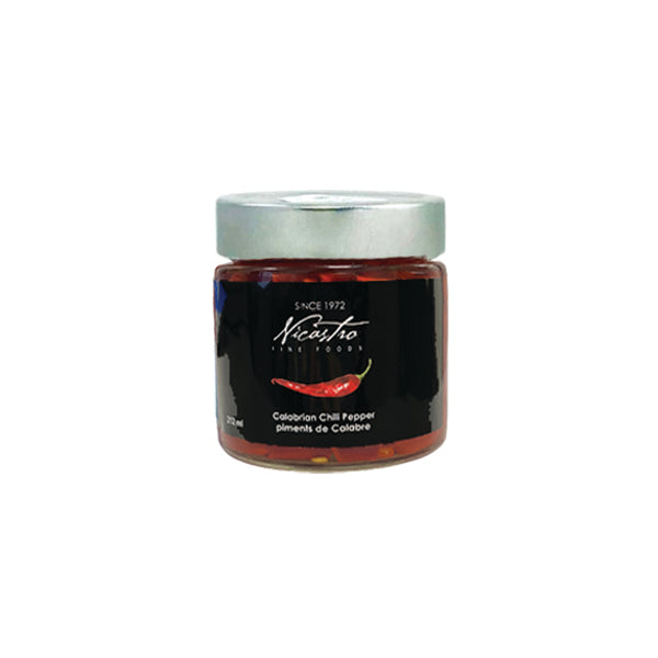 Nicastro Calabrian Chilli Peppers 212 mL
