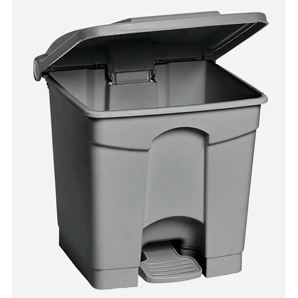 M2 Professional 30 L/8 Gal Step on Garbage Can Grey
