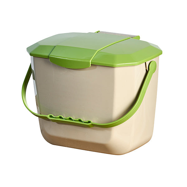 M2 Kitchen Food Waste Container Beige/green