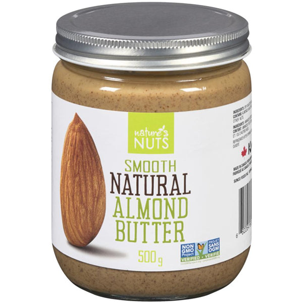 Nature Nuts Almond Butter Smooth Natural 500 g
