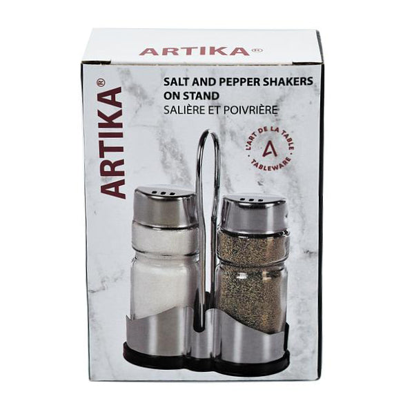 Artika Salt & Pepper Shaker w/ Stand 2 ct