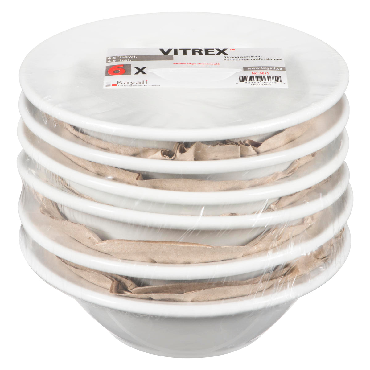 Vitrex 4.75IN Bowl 6-Pack
