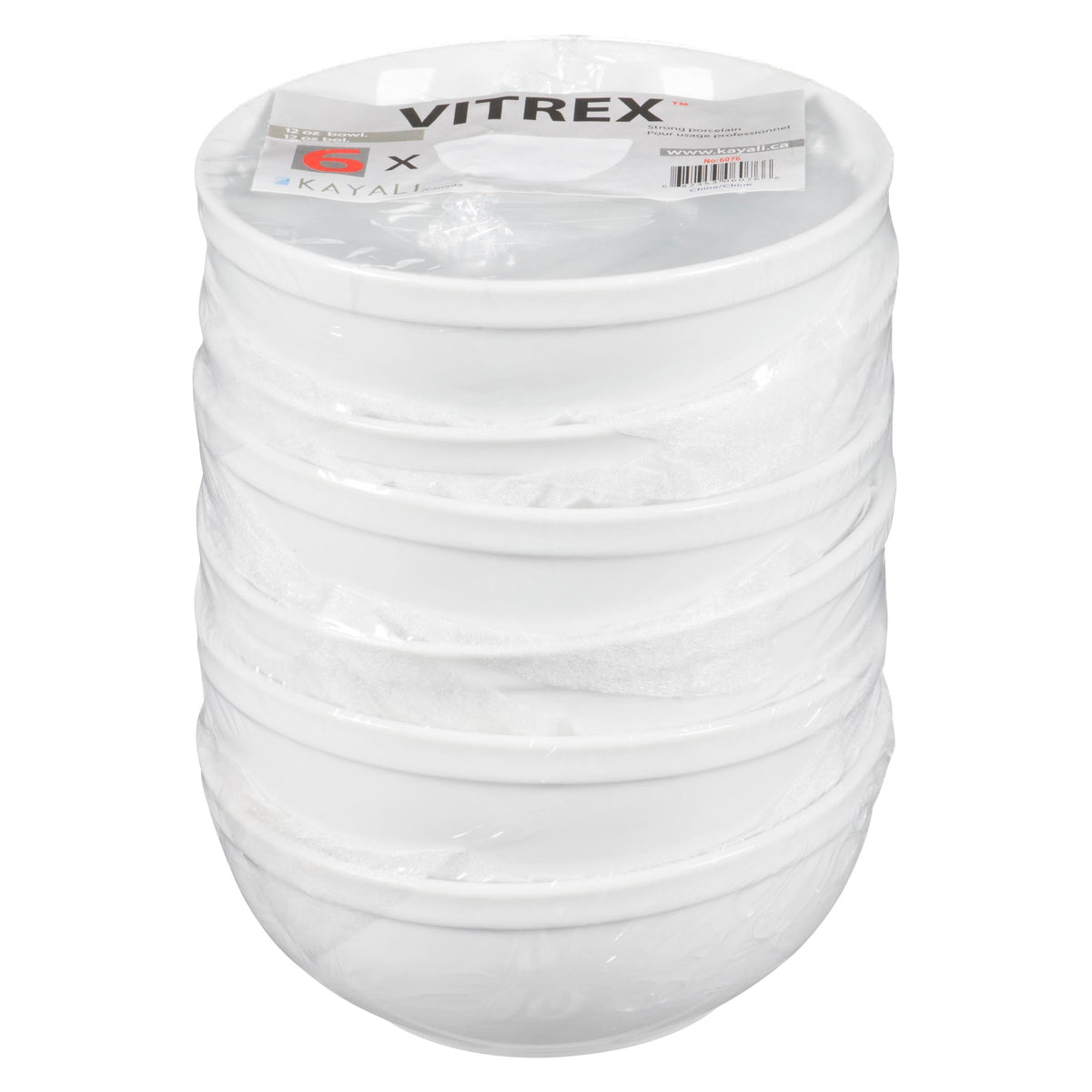 Vitrex 12 oz Nappies 5IN 6-Pack
