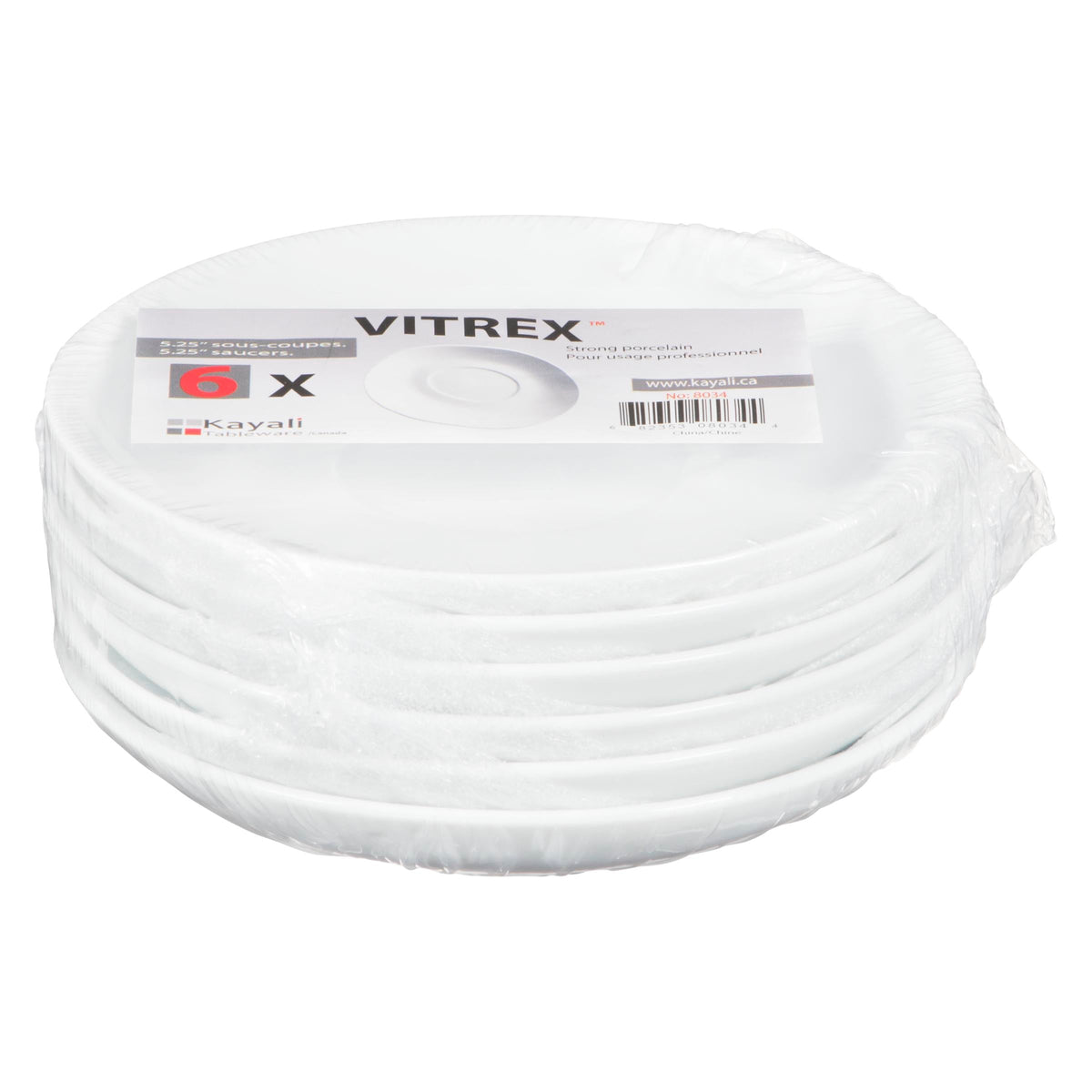 Vitrex Saucers for 8032 6-Pack
