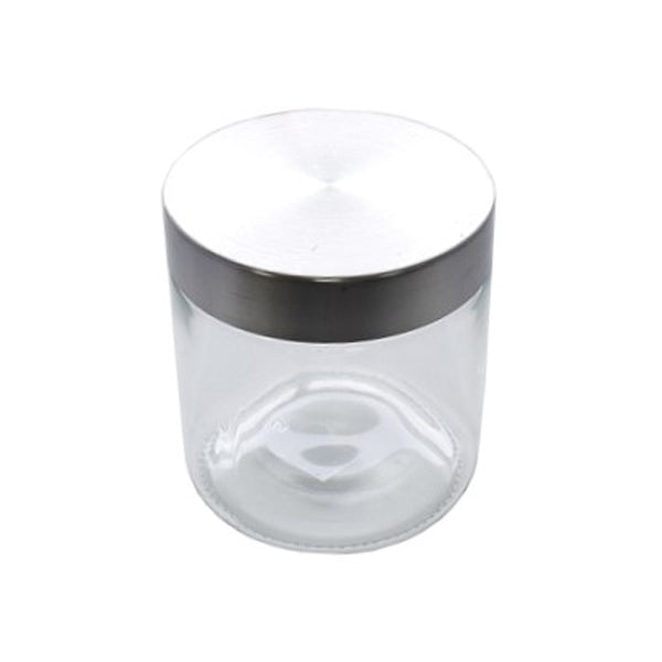 SKI Glass Jar W/metal Lid 350 mL