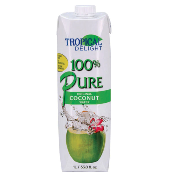 Tropical Delight Td Tetra 100% Coconut Water 1 L