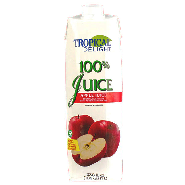 Tropical Delight Td Tetra Apple Juice 1 L