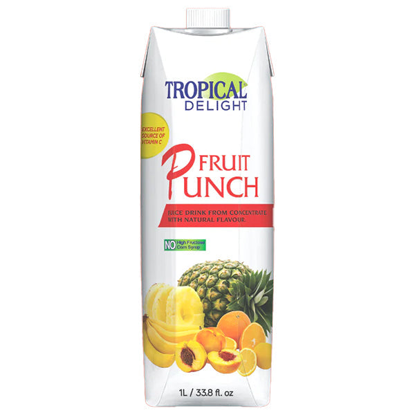 Tropical Delight Td Tetra Fruit Punch 1 L