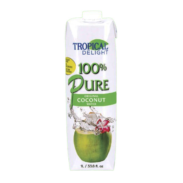 Tropical Delight Td Tetra 100% Coconut Water 1 L