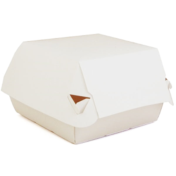 SCT Paper Clamshell Hamburger Box 4x4x3IN 125 ct