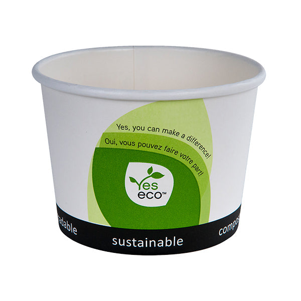 Yes Eco Yeseco Pla Bowl 16 oz 25 ct