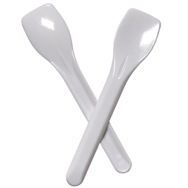 E2E Ice Cream/gelato Spoon White 500 pc