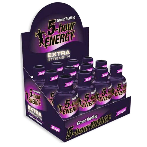 5 Hour Energy Hr Extra Strength Grape 60 mL