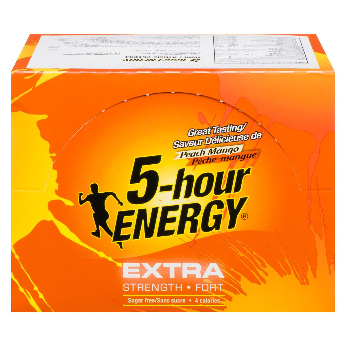 5 Hour Energy Hr Extra Strength Peach Mango 60 mL