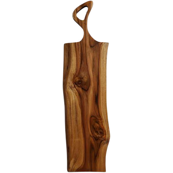 Teak Artisan Serving and Charcuterie Board 1x11x40 in