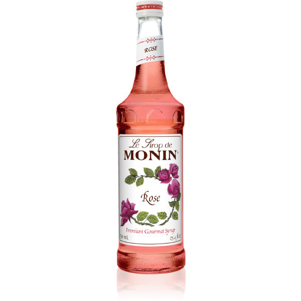 Monin Rose Syrup 750 mL