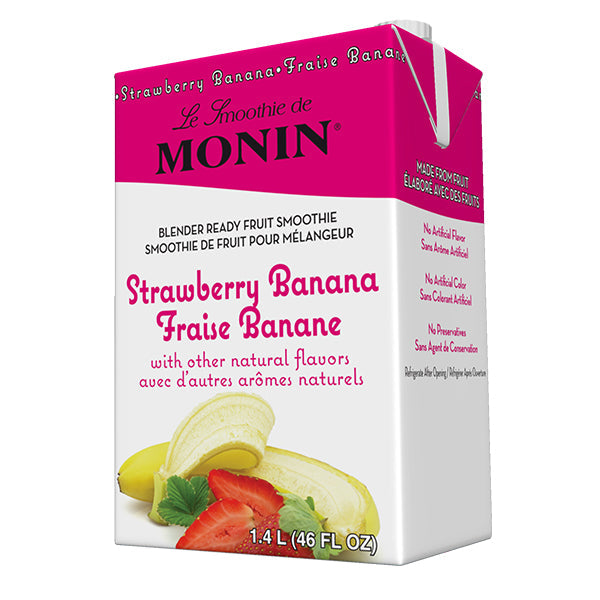 Monin Strawberry Banana Smoothie 46 oz