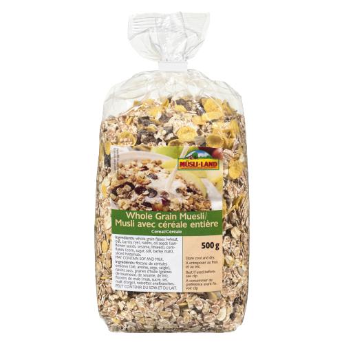 Musli-land Mest Whole Grain Muesli Cereal 500 g
