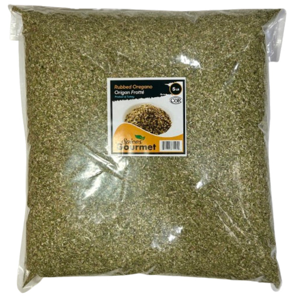 Spices Gourmet Rubbed Oregano 5 Lb