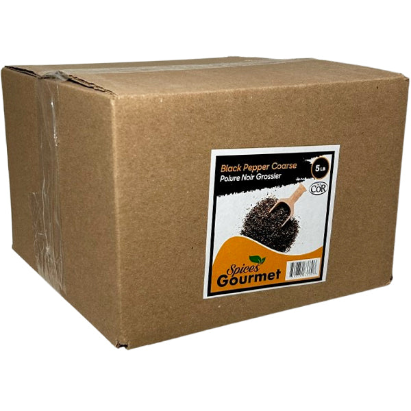 Spices Gourmet Black Pepper Coarse 5LB