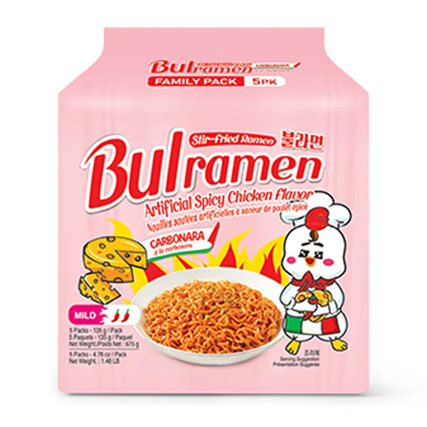 Bulramen Spicy Chicken Carbonara 135 g