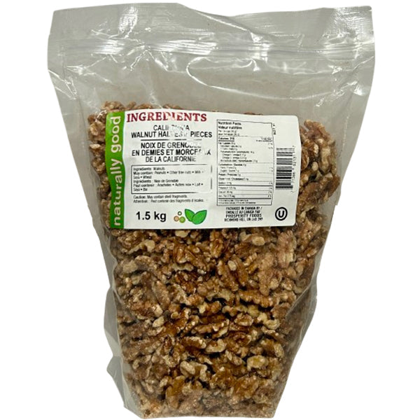 Naturally Good Walnut Halves and Pcs 1.5 kg