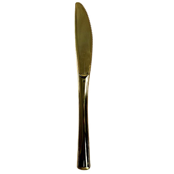 Party Cauture Steller Gold Knife 20-Pack