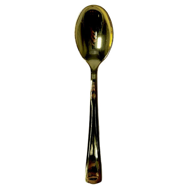 Party Cauture Steller Gold Soup Spoons 20-Pack