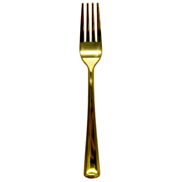 Party Cauture Steller Gold Forks 20-Pack