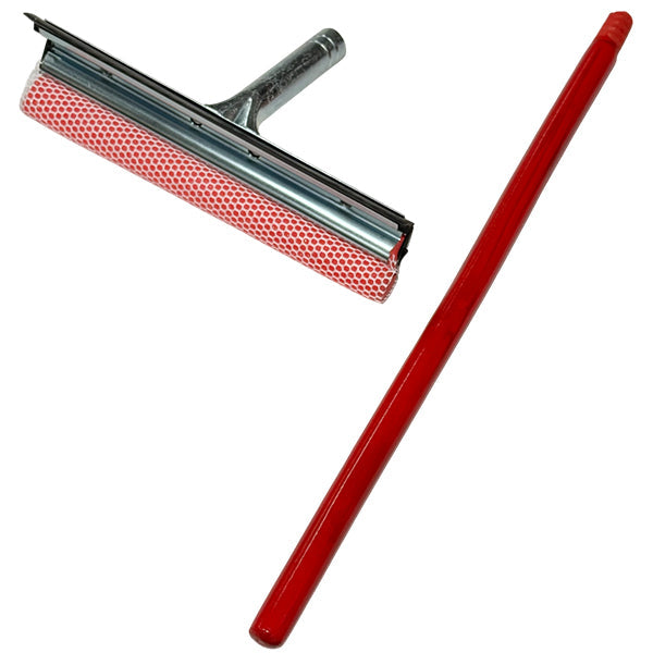 Delro Squeegee 10in Gas Station Red