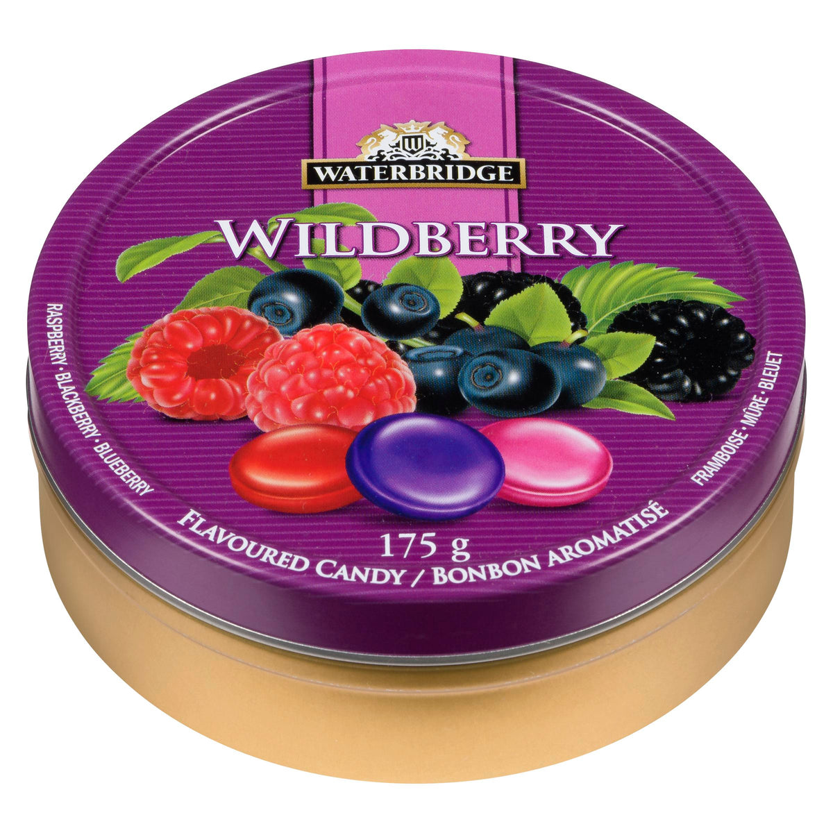 Waterbridge Travel Tin Wild Berry 175 g