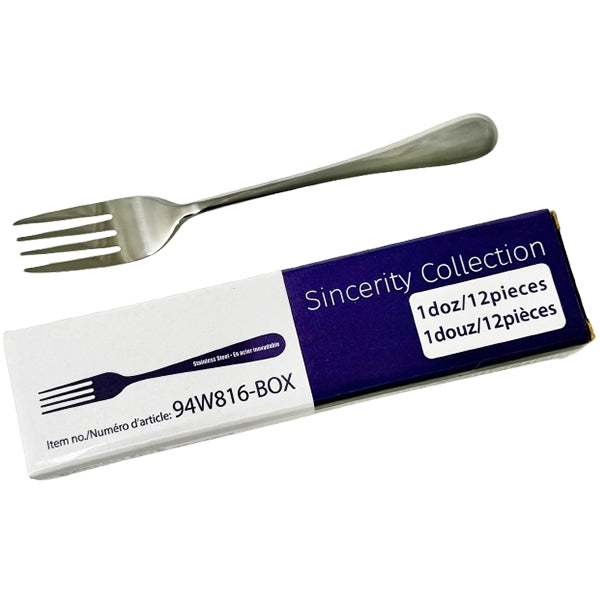 Todays Product Stainless Steel Deluxe Dessert Fork 12 ct