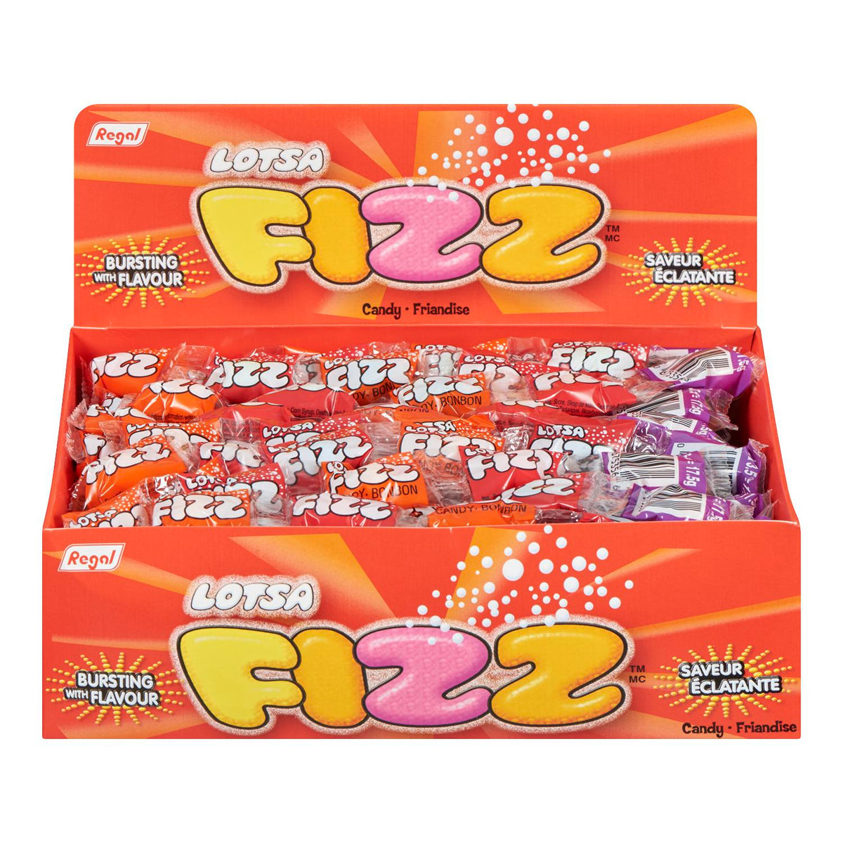 Regal Lotsa Fizz Strips 48-Pack