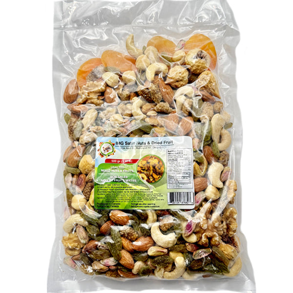 Img Satin Unsalted Mixed Nuts & Fruits 500 g