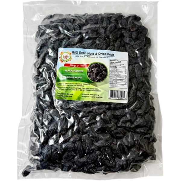Img Satin Black Raisins 500 g