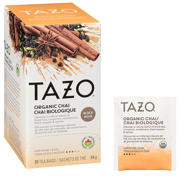 TAZO Hot Organic Chai 20 ct