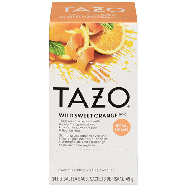 TAZO Hot Herbal Sweet Orange 20 ct