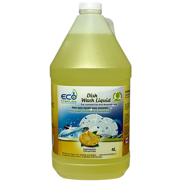 Locanz-eco Fresh Dish Wash Liquid Citrus 4 L